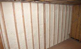 Spray Foam Wall Insulation