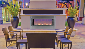 Outdoor Fireplace